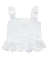 Guess Big Girls Muslin Tank Top