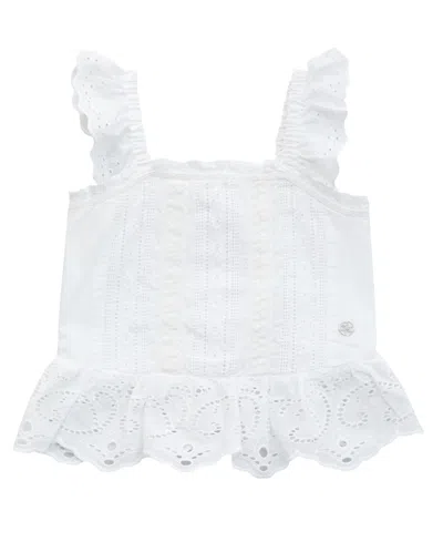 Guess Kids' Big Girls Muslin Tank Top