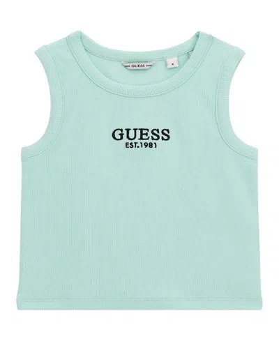 Guess Kids' Big Girls Rib Midi Length Tank Top