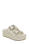 Guess Binks 2 Platform Sandal In Ivory