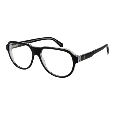 GUESS GUESS BLACK ACETATE GLASSES MEN'S (FRAMES)