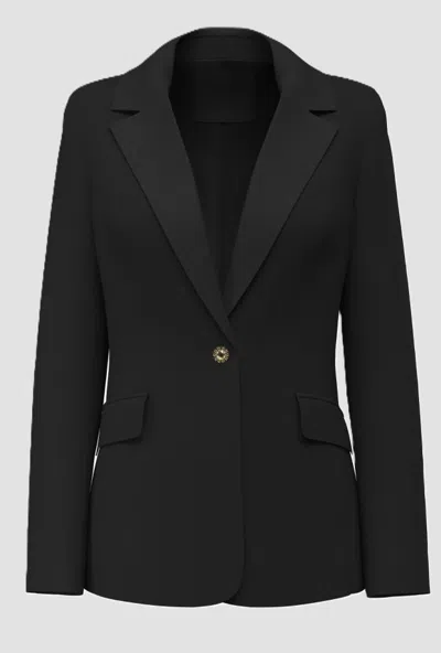 Guess Black Single-breasted Jacket