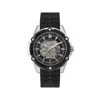 Guess Black Synthetic Watch In Black