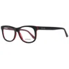 Guess Black Unisex Glasses  Frame In Black