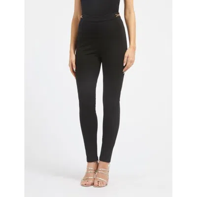 Guess Black Viscose Skinny Pants
