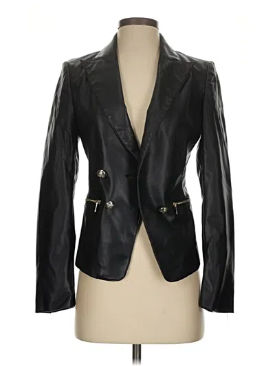 Pre-owned Guess Blazer Jacket In Black