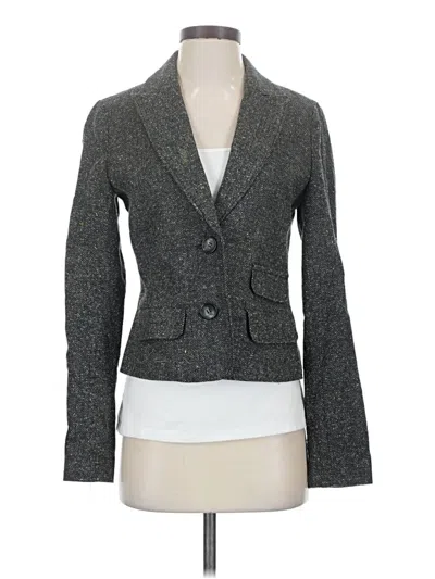 Pre-owned Guess Blazer Jacket In Gray
