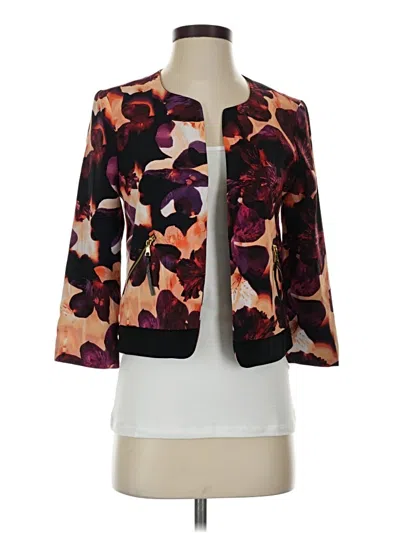 Pre-owned Guess Blazer Jacket In Purple