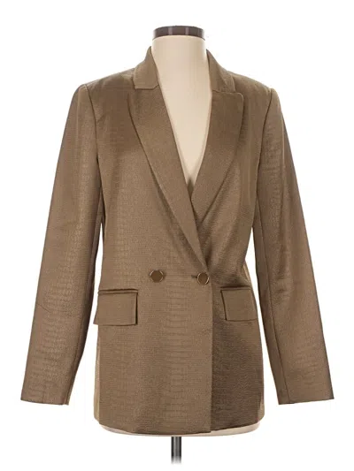 Pre-owned Guess Blazer Jacket In Tan
