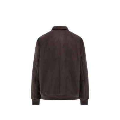 Guess Blouson En Daim In Brown