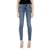 Guess Jeans Pants Skinny Dressability Front Light Closure And With Butth In Blue