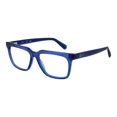 Guess Blue Men Glasses Men's Frame