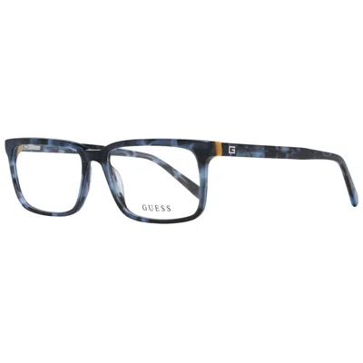 Guess Blue Men Optical Frames In Gray