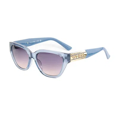 GUESS BLUE METAL SUNGLASSES