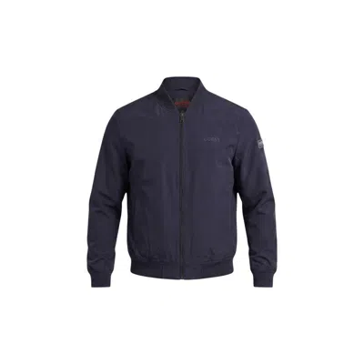 Guess Blue Polyester Bomber