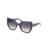 Guess Blue Resin Sunglasses In Blue