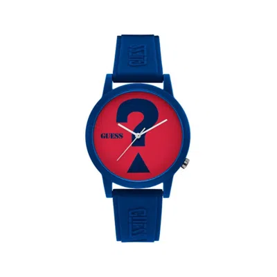 GUESS BLUE RESIN WATCH
