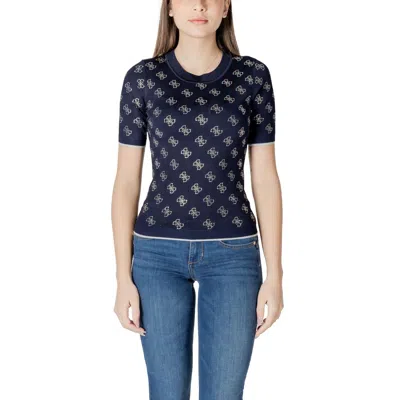 Guess Blue Viscose Sweater