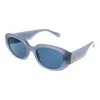 Guess Blue Women Sunglasses In Blue