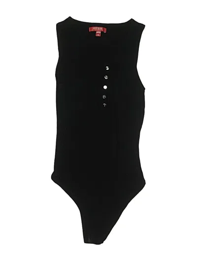 Pre-owned Guess Bodysuit In Black