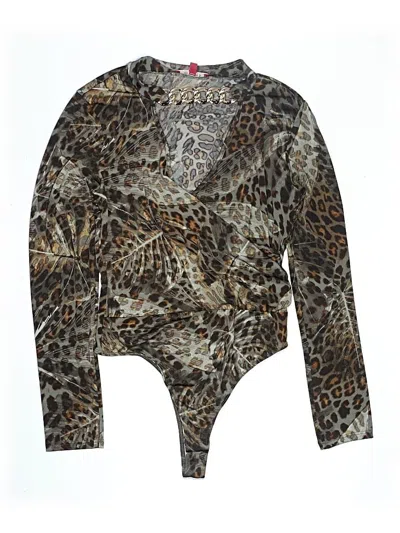 Pre-owned Guess Bodysuit In Brown