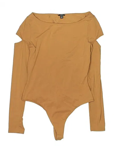 Pre-owned Guess Bodysuit In Gold