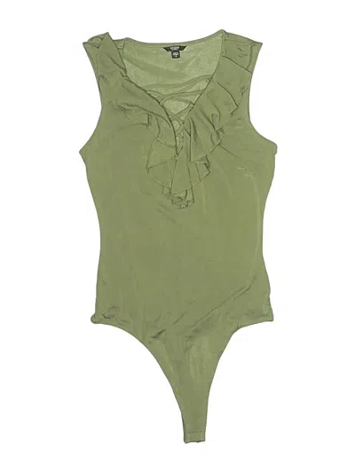 Pre-owned Guess Bodysuit In Green