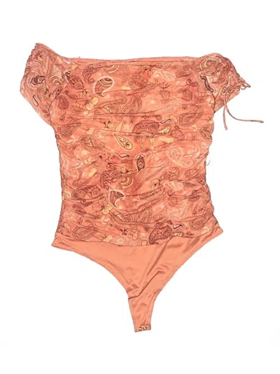 Pre-owned Guess Bodysuit In Orange