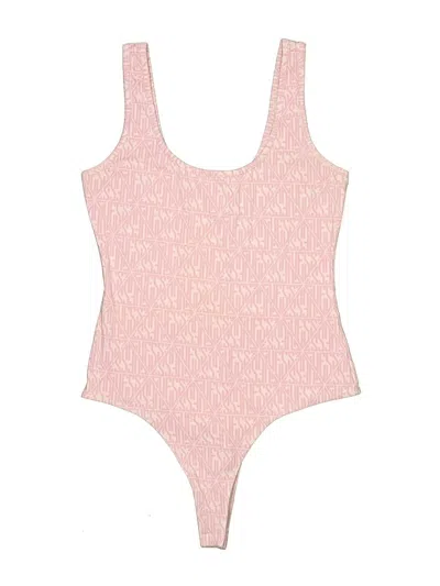 Pre-owned Guess Bodysuit In Pink