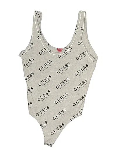 Pre-owned Guess Bodysuit In Silver