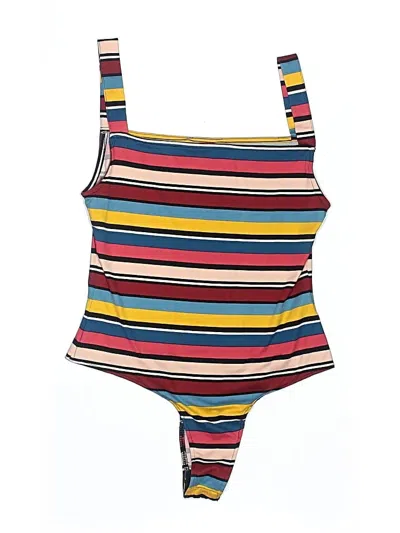 Pre-owned Guess Bodysuit In Yellow