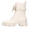 Guess Boots White In Bianco Chiari E Naturali