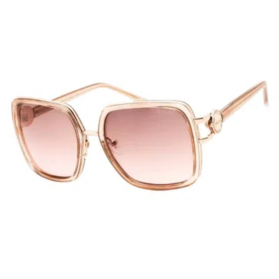 Guess Bordeaux Gradient Square Ladies Sunglasses Gu00180 57t 56 In Neutral