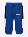 Guess Boys Active Track Pants In Blue