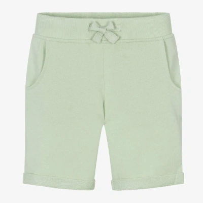 Guess Kids' Boys Green Cotton Shorts