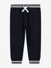 Guess Boys Logo Joggers In Black