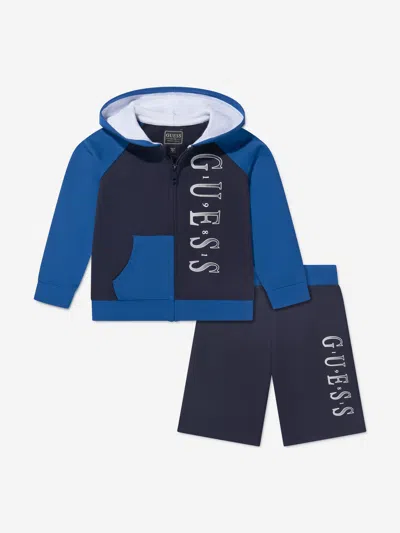 Guess Babies' Boys Shorts Set In Blue