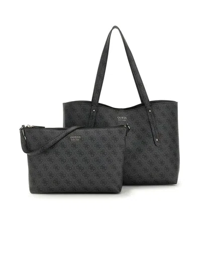 Guess Brenton Tote Bag In Gray