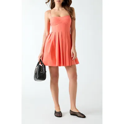 Guess Bria Minidress In Orange