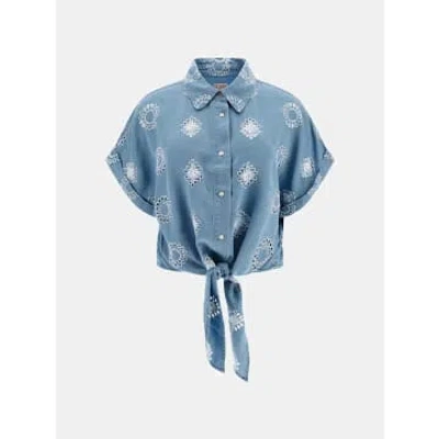 Guess Brigitte Denim Shirt | Zulu In Blue