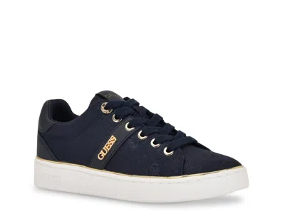Guess Britz Sneaker In Blue
