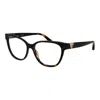 Guess Brown Acetate Glasses Women's (frames) In Brown