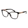 Guess Brown Acetate Glasses Women's (frames) In Brown