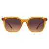 Guess Brown Gradient Square Men's Sunglasses Gu00170 44f 53 In Brown