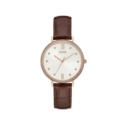 Guess Brown Leather Women's Watch
