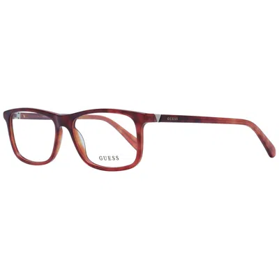 Guess Brown Men Optical Frames In Pink