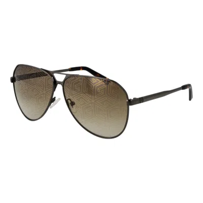 Guess Brown Men Sunglasses