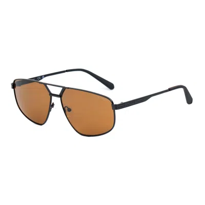 Guess Brown Navigator Men's Sunglasses Gf00044 02e 61