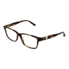 Guess Brown Plastic Glasses Women's (frames) In Brown
