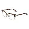 Guess Brown Plastic Glasses Women's (frames) In Brown